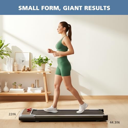 OLIXIS Under Desk Walking Pad Treadmill for Home Office Workouts - Image 5