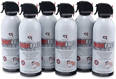 Read Right DustFree Multi-Purpose Duster, 10 Ounce Can, 6-Pack (RR3760) by Read+Right