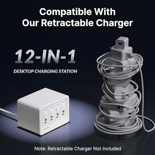 Gitryin 8-in-1 Power Strip, 3.28FT Heavy Duty Extension Cord - Image 3