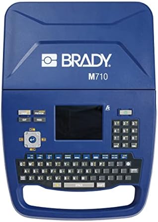 Brady M710 Portable Label Printer. Fastest, Most Advanced Portable Printer That Prints on The Toughest Labels. Replaces BMP71 Blue, Large by BradyCorp
