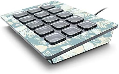 MightySkins Skin for Elgato Stream Deck - Blue Seashells | Protective, Durable, and Unique Vinyl Decal wrap Cover | Easy to Apply, Remove, and Change Styles | Made in The USA by MIGHTY+SKINS