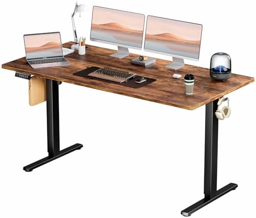 Sweetcrispy Electric Standing Desk, Computer Desk, 63x24 Inch by Sweetcrispy