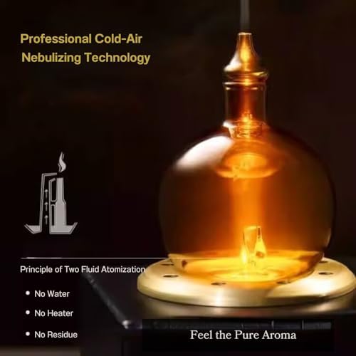 Premium Cordless Waterless Aroma Nebulizer for Essential Oils - Image 2