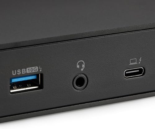 Amazon Basics Thunderbolt 4 Pro Docking Station, Dual 4K Monitor Support, 8K Display, 2xTBT4, 1xHDMI2.1, 3xUSB A 3.1, RJ45 Ethernet, Black, 7.86 x 2.95 x 1.23 inches - Image 4