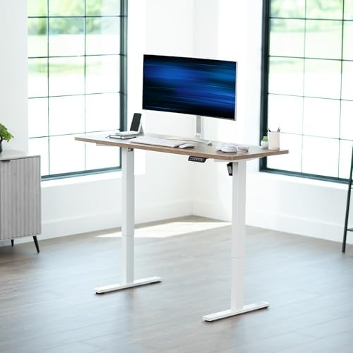 VIVO Reclaimed Wood 60 x 24 in Standing Desk, DESK-KIT-1W6P - Image 2