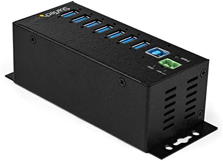 StarTech 7-Port Industrial USB 3.0 Hub 5Gbps, ESD Surge, TAA (HB30A7AME) - Image 4