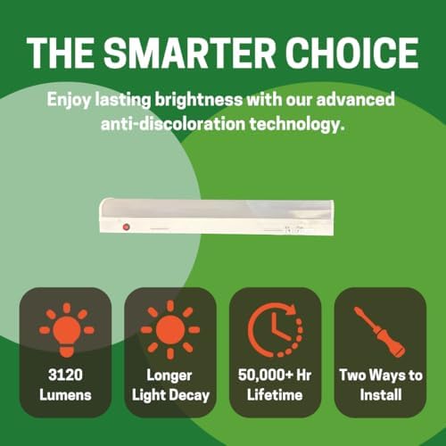 E2 LIGHTING 2ft LED Light Strip, Linear, 10 W Emergency Battery, 18W - Image 3