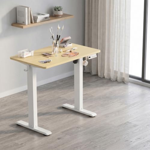 Claiks 35 x 20 Inch Nature Electric Standing Desk - Image 2