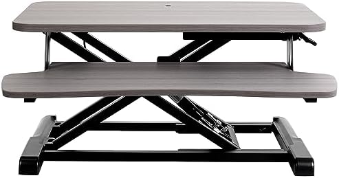 VIVO Dark Gray 26 inch Standing Desk Converter, DESK-V026KG by VIVO