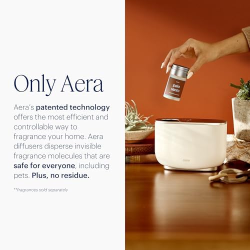 Aera Waterless Essential Oil Diffuser - Alexa & Wi-Fi - White - Image 2