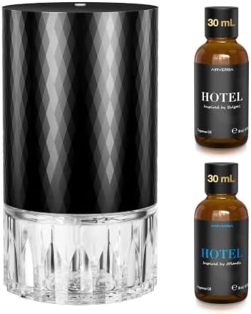 Airversa RD2 Waterless Essential Oil Diffuser Starter Kit, Black by Airversa