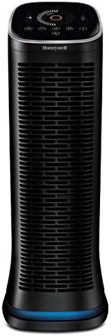 Honeywell Air Genius Air Purifier for Home, Large Rooms up to 1268Ft² with Permanent, Washable Filter, Reduces Dust, Pollen, Pet Dander, Odors, Smoke, Black, HFD360 by HoneywellPluggedIn