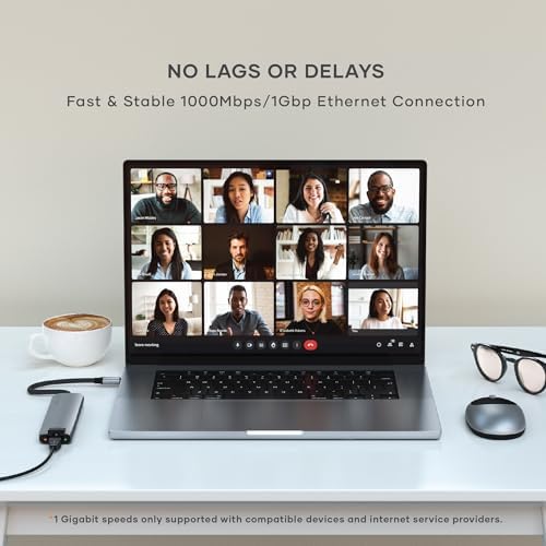 Satechi 7-in-1 USB-C Hub with Ethernet, 4K/60Hz HDMI, Space Gray - Image 6