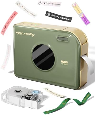 Phomemo Ribbon Printer, A30 Small Label Maker Machine with Waterproof Label by Phomemo