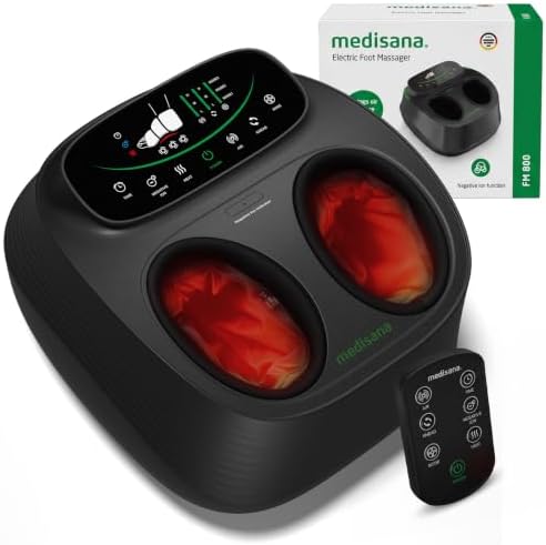 Medisana Shiatsu Foot Massager with Heat, Air Compression & Kneading by medisanaUSA