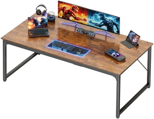 PRAISUN 63 X 29.5 Inch Computer Desk with Deeper Desktop by PRAISUN