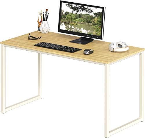 SHW Mission 40-Inch Home Office Computer Desk, Oak by SHW