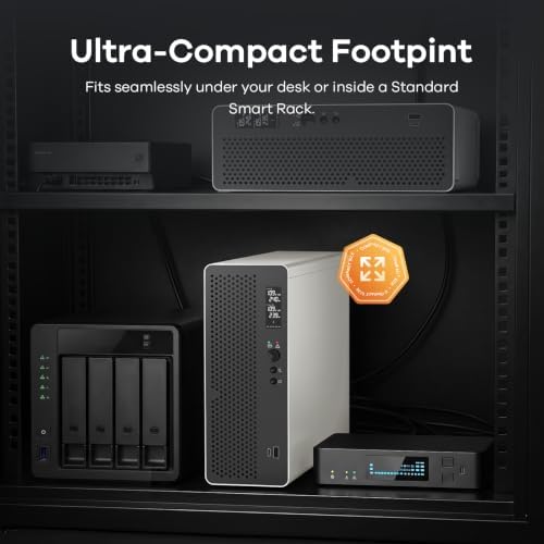 1500VA 1000W UPS Lithium Backup Battery Pure Sine Wave for Home & NAS - Image 5