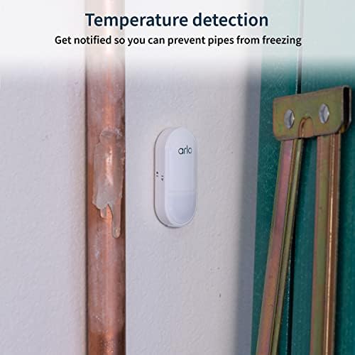 Arlo All-in-One Sensor - 8 in 1 with Open/Close Detection, Motion Sensor, Water Leak Detection, Freeze Detection, Tilt Detection, Smoke Alarm Listening, CO Alarm Listening - 1 Pack, Add-On, MS1001​ - Image 6