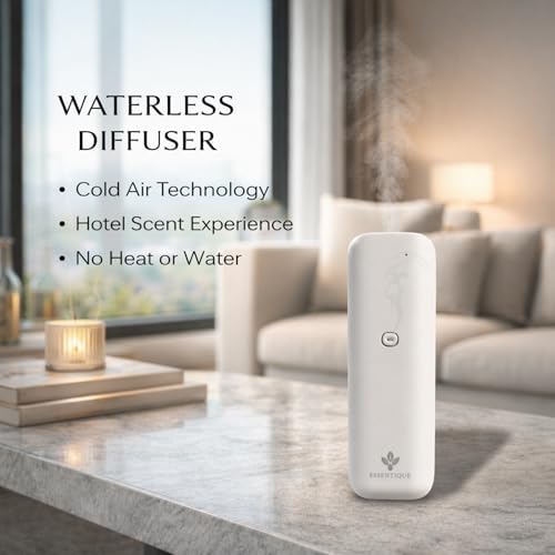 Plug-in Waterless Diffuser - Cold Air Scent Machine, White - Image 6