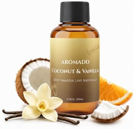 AROMADD Coconut Vanilla Diffuser Oil Inspired by Luxury Hotel Scent, 100 mL by Aromadd