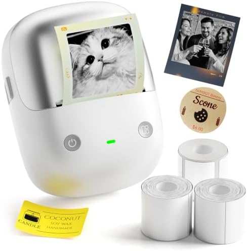 NIIMBOT B2 Pro Label Maker with 3Tapes, Supports Photo Printing, Silver by NIIMBOT%C2%AE