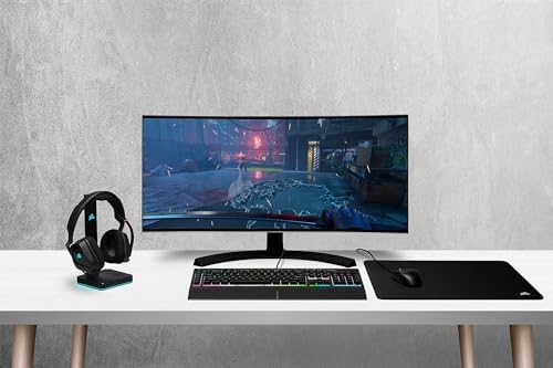 Corsair K55 RGB PRO XT - Dynamic Per-Key RGB Backlighting - QWERTY US Layout, Six Macro Keys with Elgato Stream Deck Software Integration - IP42 Dust and Spill-Resistant - Black - Image 6