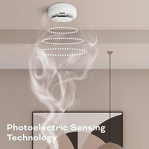 Kidde Hardwired Smoke & Carbon Monoxide Detector, AA Battery Backup, Voice Alerts, Interconnectable, LED Warning Light Indicators, 2 Pack - Image 5
