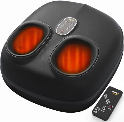 ALLJOY Foot Massager with Heat & Memory for Neuropathy, Gifts for Women Men by ALLJOY