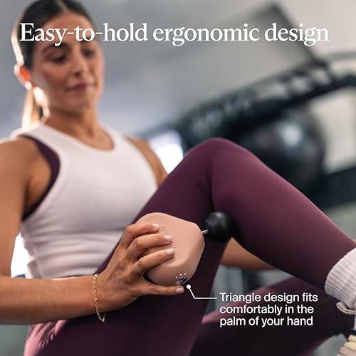 TheraGun Therabody Mini 3rd Gen Massage Gun | Travel Essential, Desert Rose - Image 5