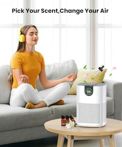 VEWIOR 2 Pack Air Purifiers with Washable Filter for Home Up to 1200ft² - Image 6