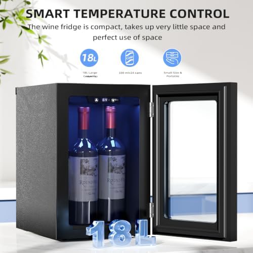 Antarctic Star 0.9Cu. Ft. Counter-top Wine Cellar Mini Fridge - Image 2