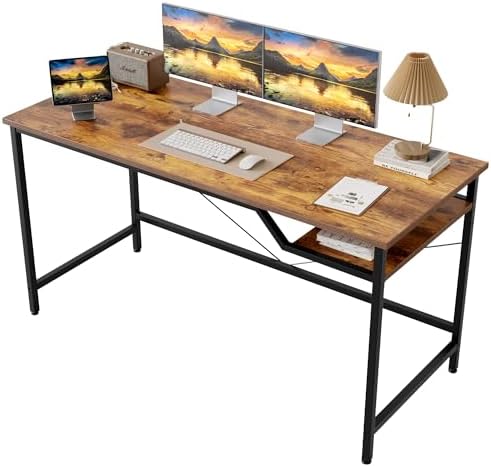 Mericonia 48x24 Inch Computer Desk, 0.6" Thick Small Office Table by MERICONIA