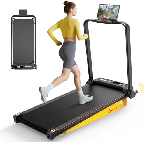 Abonow Walking Pad Treadmill with Handle Bar for Home Office by Abonow