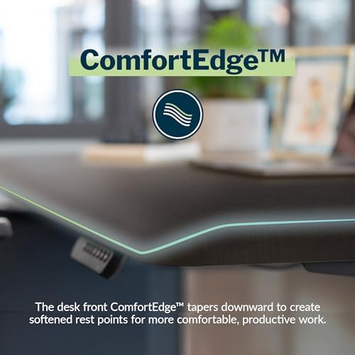 Vari ComfortEdge Electric Standing Desk – 40x26 – Black/Slate - Image 3