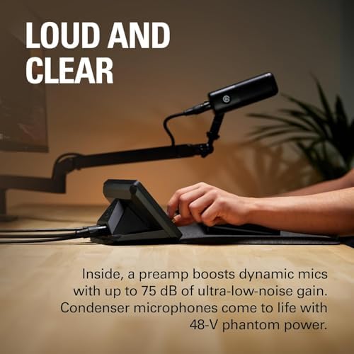 Elgato XLR Dock – For Stream Deck +, XLR-to-USB Mic Interface, Customizable Audio Mixer, 75 dB Gain/Phantom Power/Clipguard – Mac/PC, Stream Deck Not Included (Renewed) - Image 4