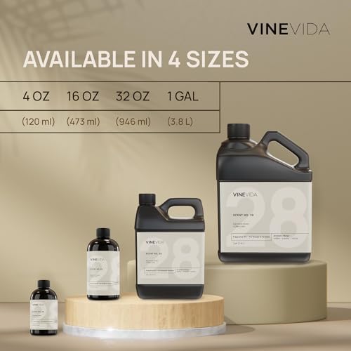 VINEVIDA Fresh Linen Fragrance Oil for Cold Air Diffusers - (128 Fl Oz) - Essential Oils for Diffuser Oil Refill & Air Freshener Room Spray - Image 4