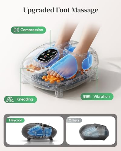 Heycool 2026 Upgrade Foot Massager, Shiatsu Foot Massager Machine - Image 4