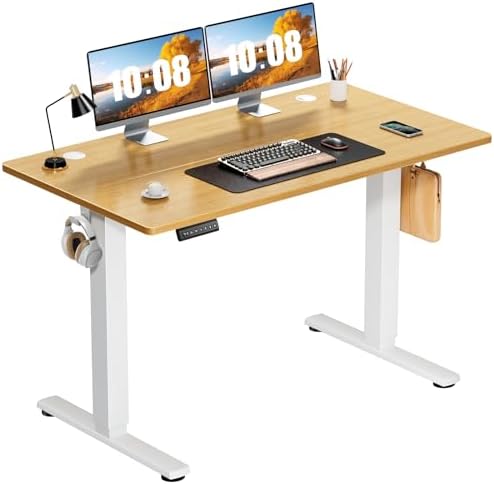 Sweetcrispy Electric Standing Desk, Computer Desk, 48x24 Inch by Sweetcrispy