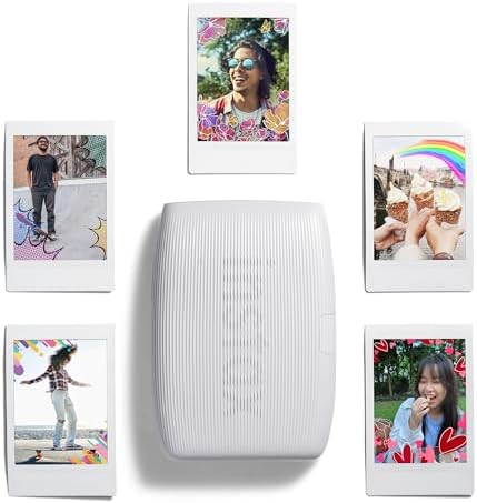 Fujifilm Instax Mini Link 3 Smartphone Printer (Renewed) (Clay White) - Image 5