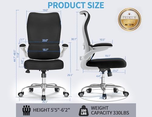 TRALT Office Chair Ergonomic Desk Chair - Gaming Chair with Lumbar Support - Image 2