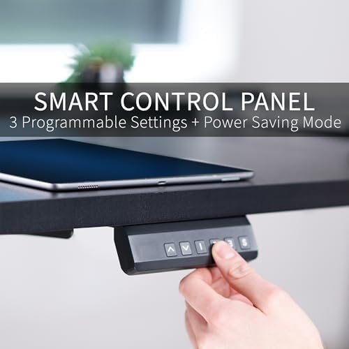 VIVO Black 83 x 30 in Standing Desk, DESK-KIT-2W8B - Image 6