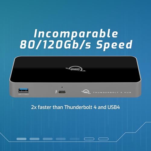 OWC Thunderbolt 5 Hub 5-Port Connectivity Solution - Image 3