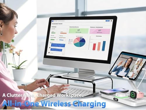 Wireless Charging Station for Apple Devices, Only for Apple Watch Charging - Image 6