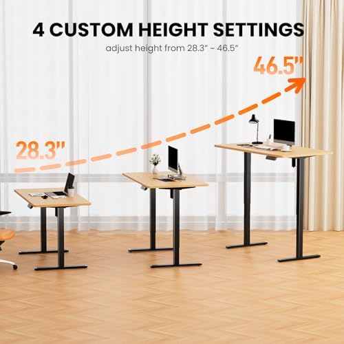 ErGear Electric Standing Desk Legs for 39.4-63.3 inch Desktops, 176 lbs - Image 5