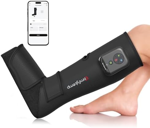 Comfytemp Cordless Air Compression Leg Massager for Circulation, 1 Pack by Comfytemp