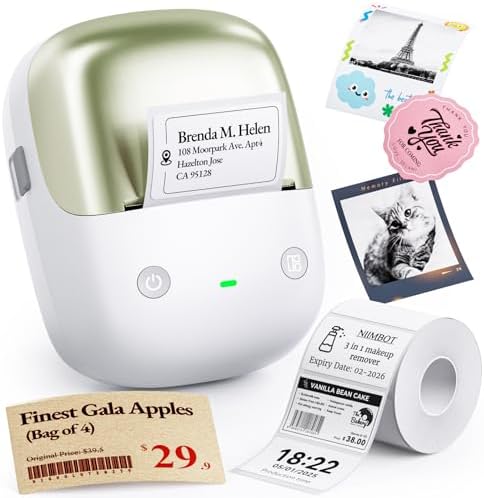 NIIMBOT B2 Pro Bluetooth Label Maker, 300DPI HD Thermal Sticker Printer by NIIMBOT%C2%AE