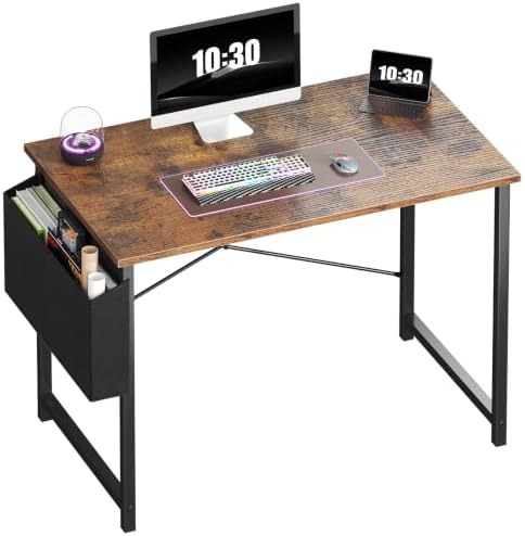 OLIXIS Small Computer Desk, 40 Inch Gaming Desks for Home Office by OLIXIS