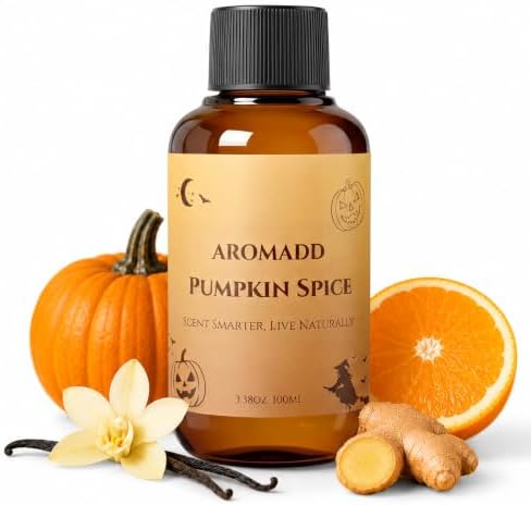 Aromadd Pumpkin Spice Diffuser Oil Inspired by Halloween Festival, 100 mL by Aromadd