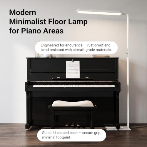 LED Floor Lamp 68inch Standing led Desk Light Eye-Caring Reading Study - Image 7